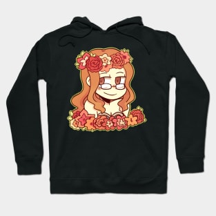 Evergreen Flower Crown sticker Hoodie